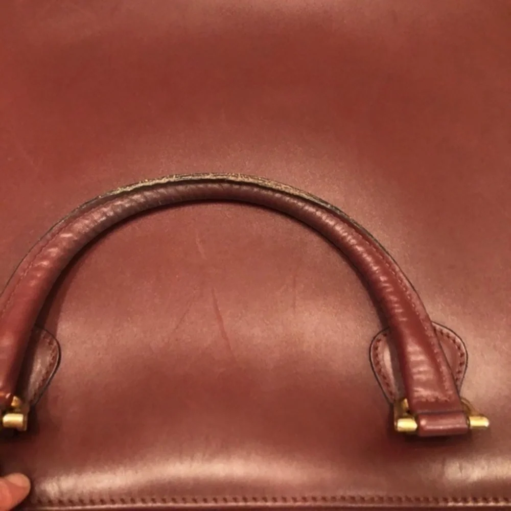 Cartier authentic leather briefcase
